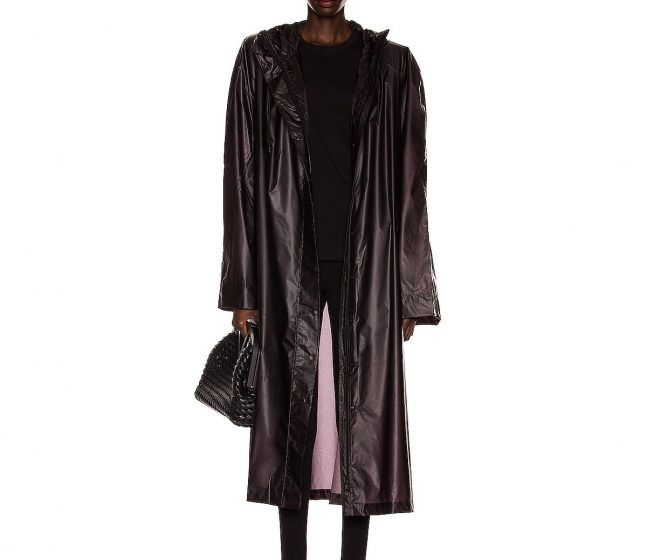 WARDROBE.NYC's nylon raincoat