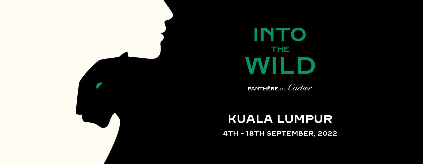 Journey ‘Into The Wild’ with Panthère de Cartier from 4 to 18 September