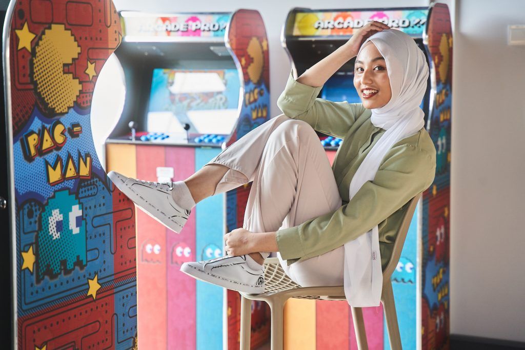 Layla Sania shakes up her style with the limited edition Hush Puppies Super-J Betsy
