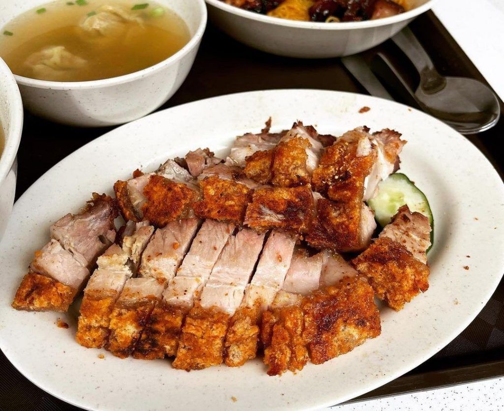 8 spots in Singapore to visit for their tasty roast pork belly