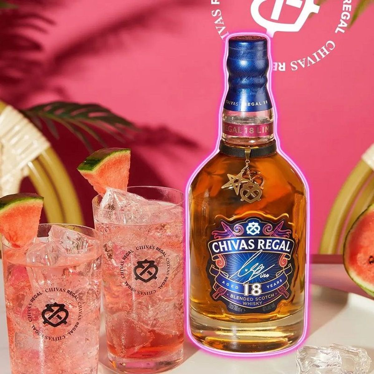 chivas シーバスリーガル18年 BLACKPINK LISA - ウイスキー