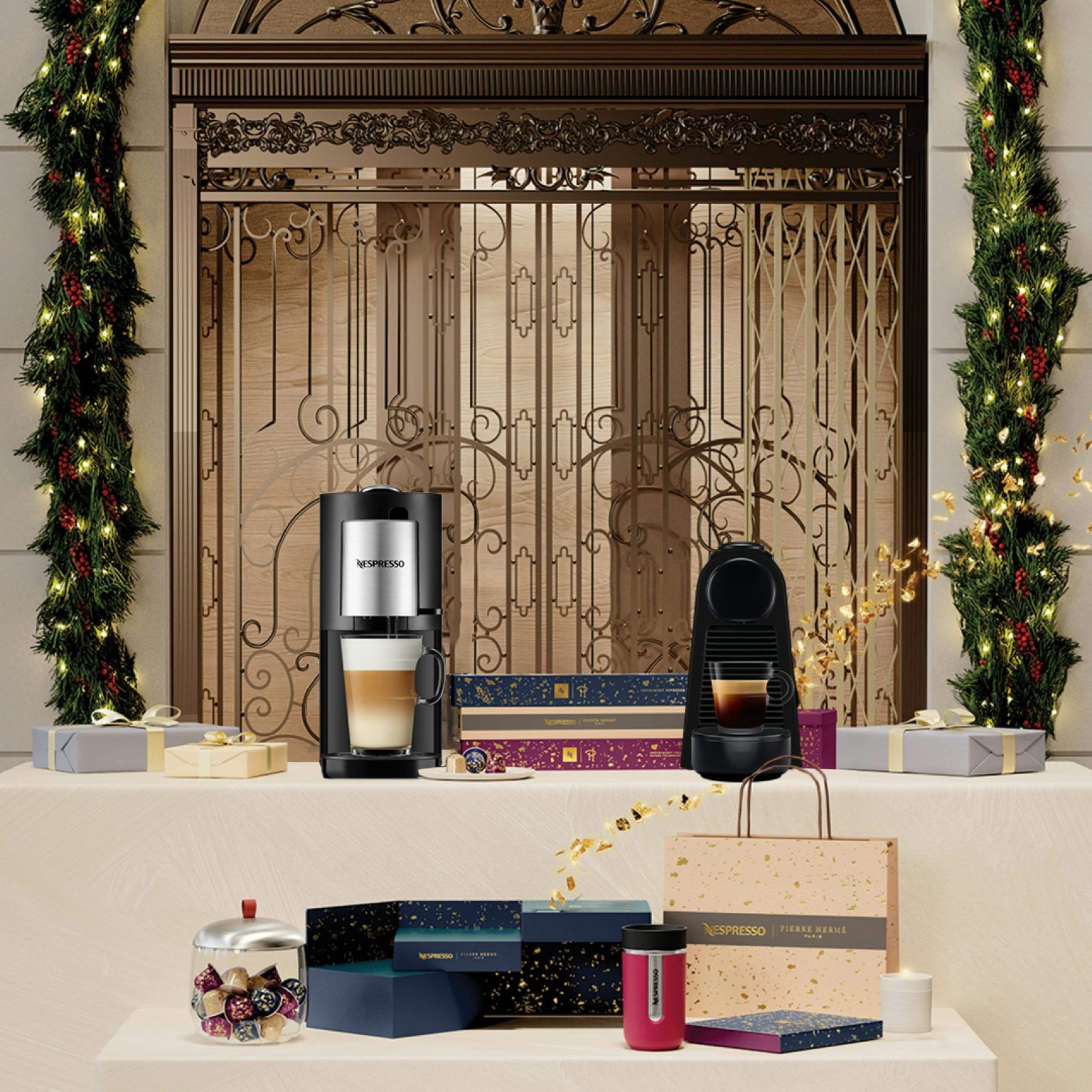 Nespresso celebrates the joy of gifting with Pierre Hermé, architect of