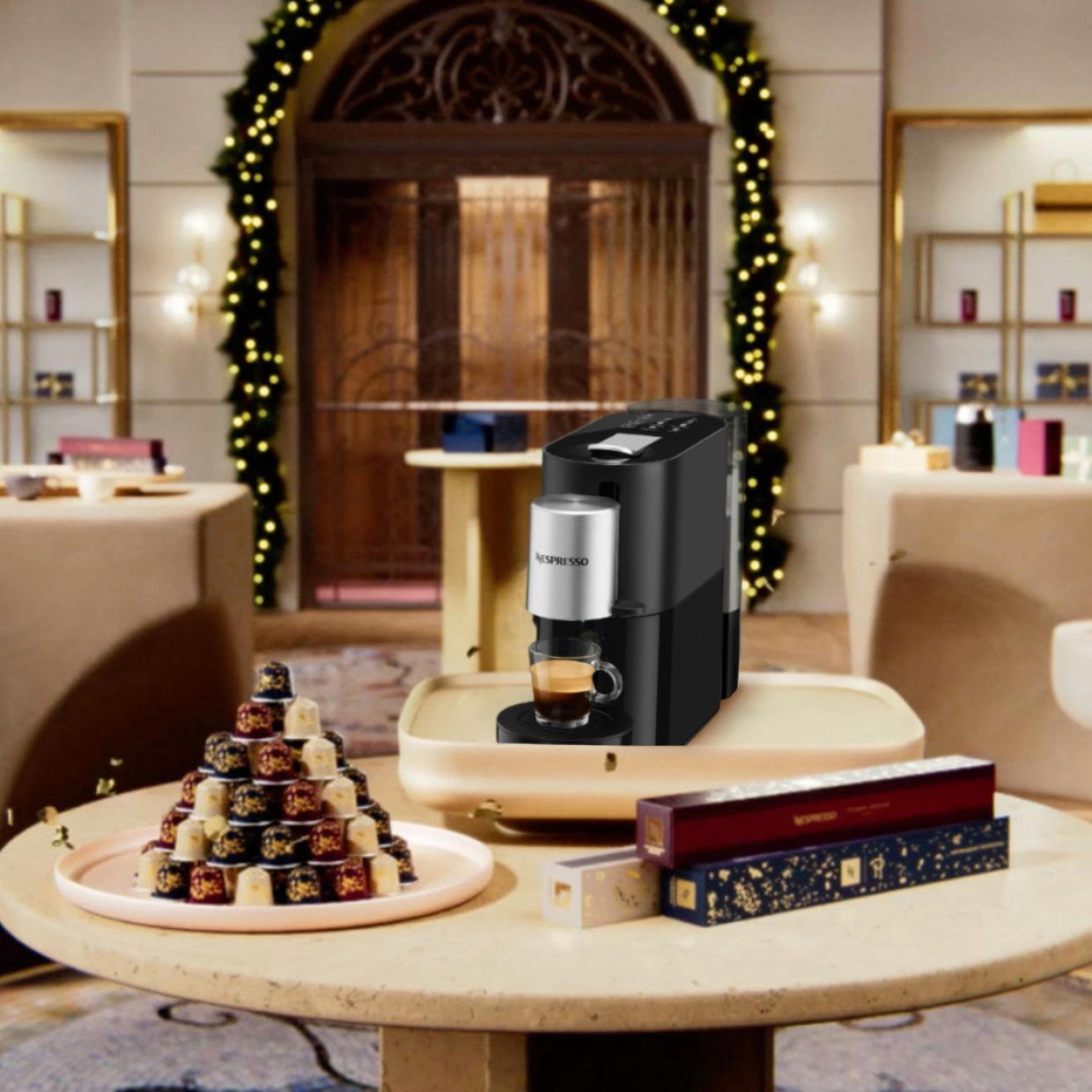 Nespresso celebrates the joy of gifting with Pierre Hermé, architect of