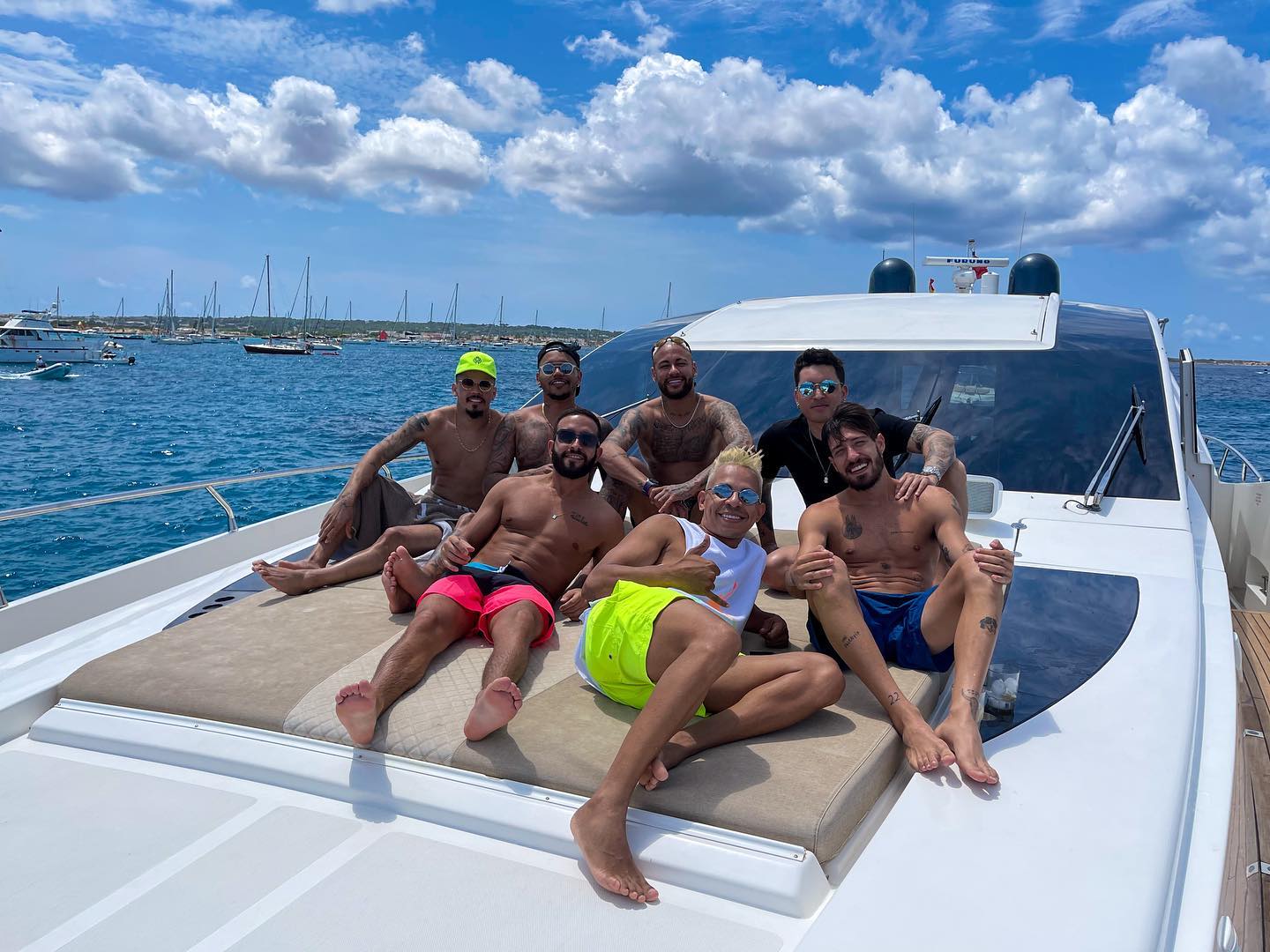 yacht nadine neymar