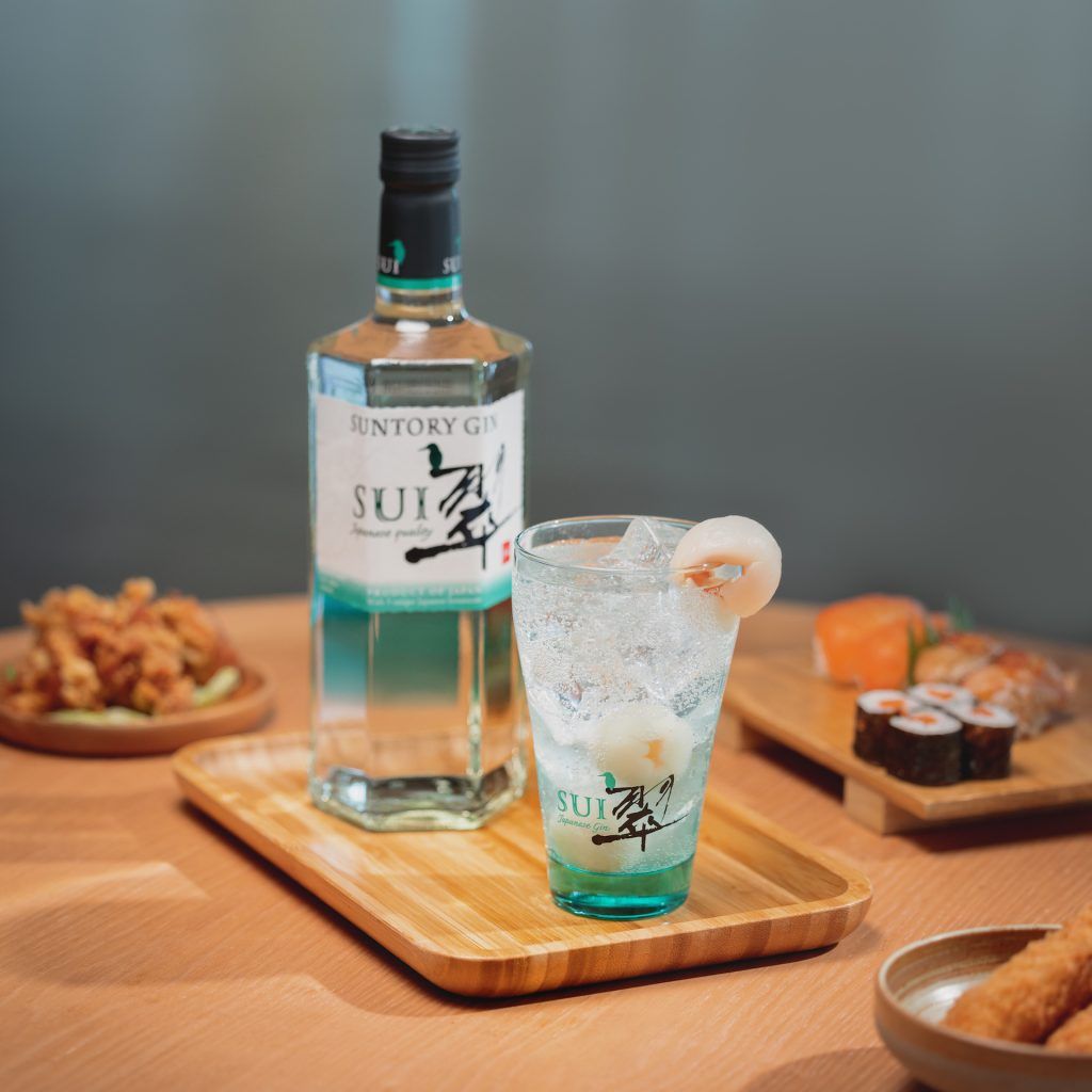 SUI, a new gin by the House of Suntory, is now available in Malaysia