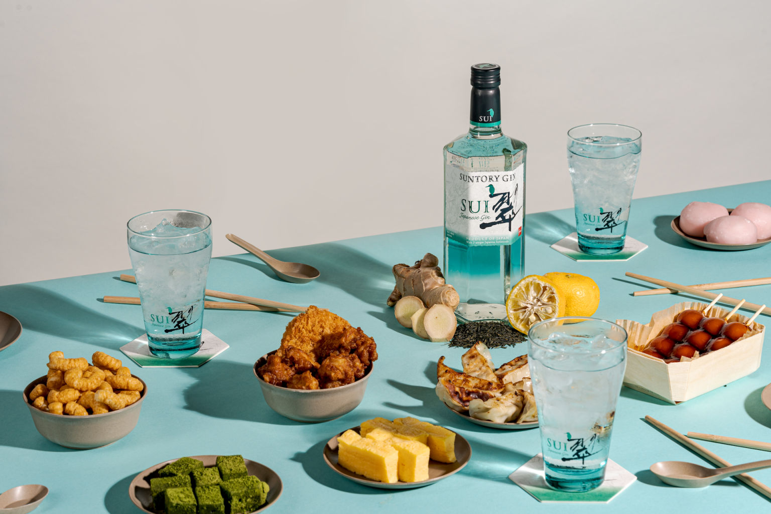 SUI, a new gin by the House of Suntory, is now available in Malaysia