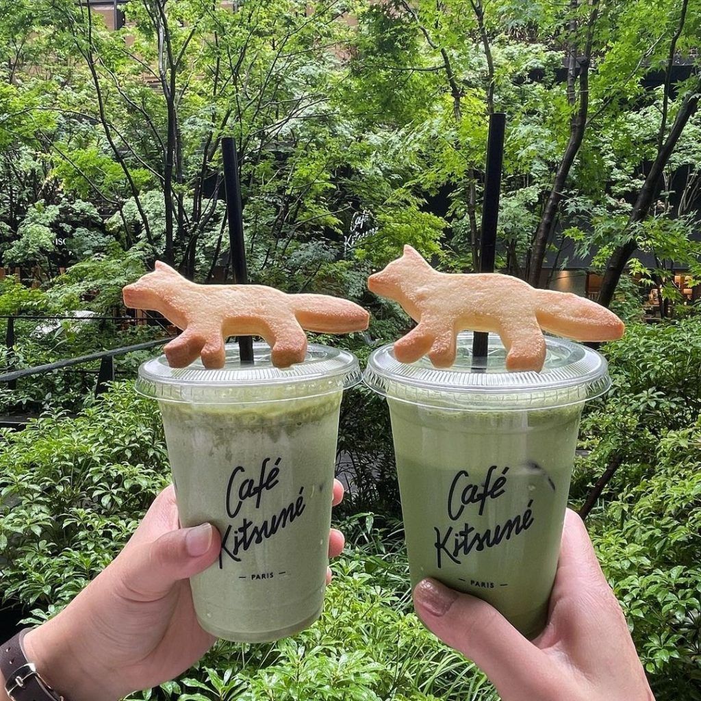 Café Kitsuné Singapore matcha capitol