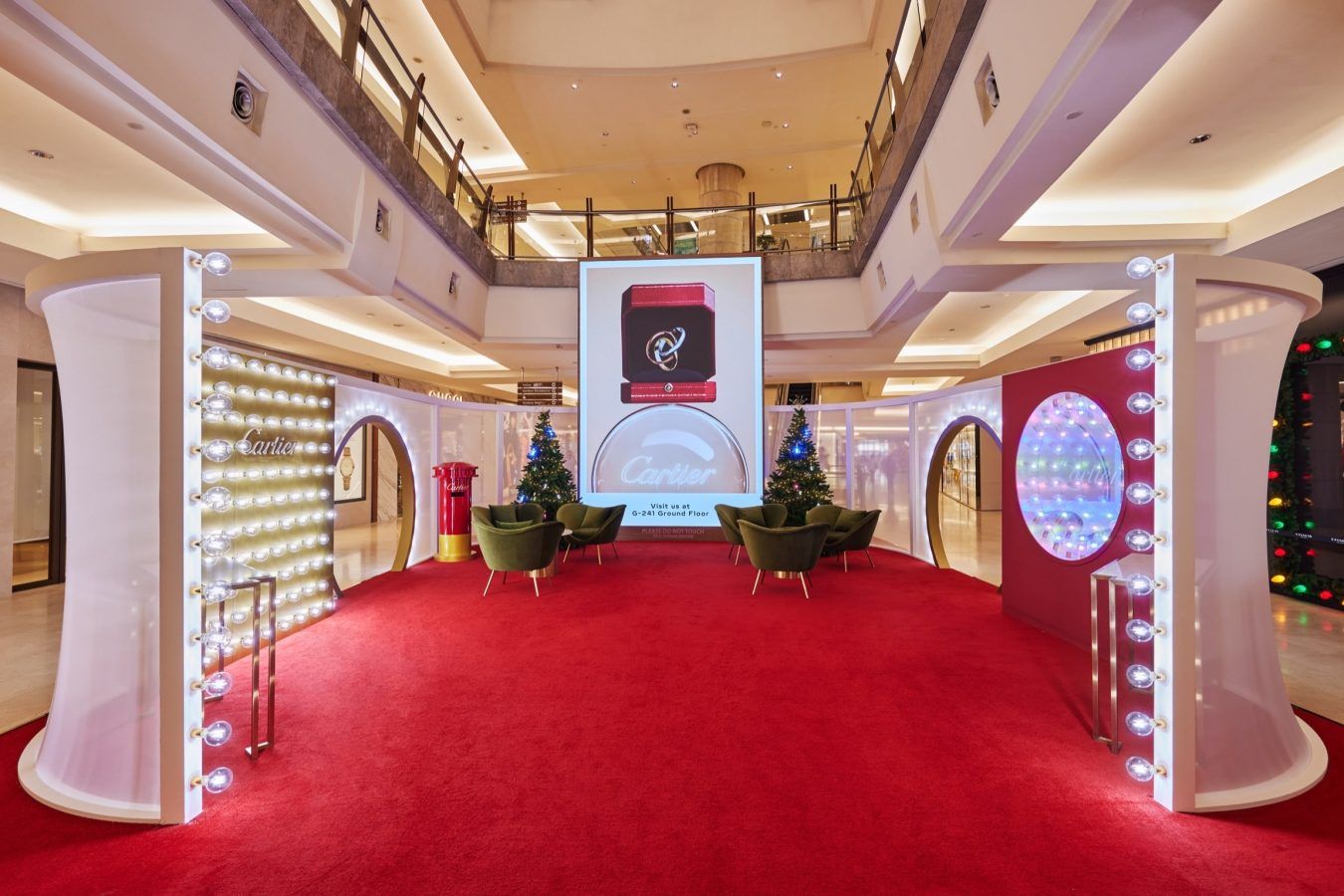 Cartier ‘unwraps’ its dazzling Christmas Lounge at The Gardens Mall