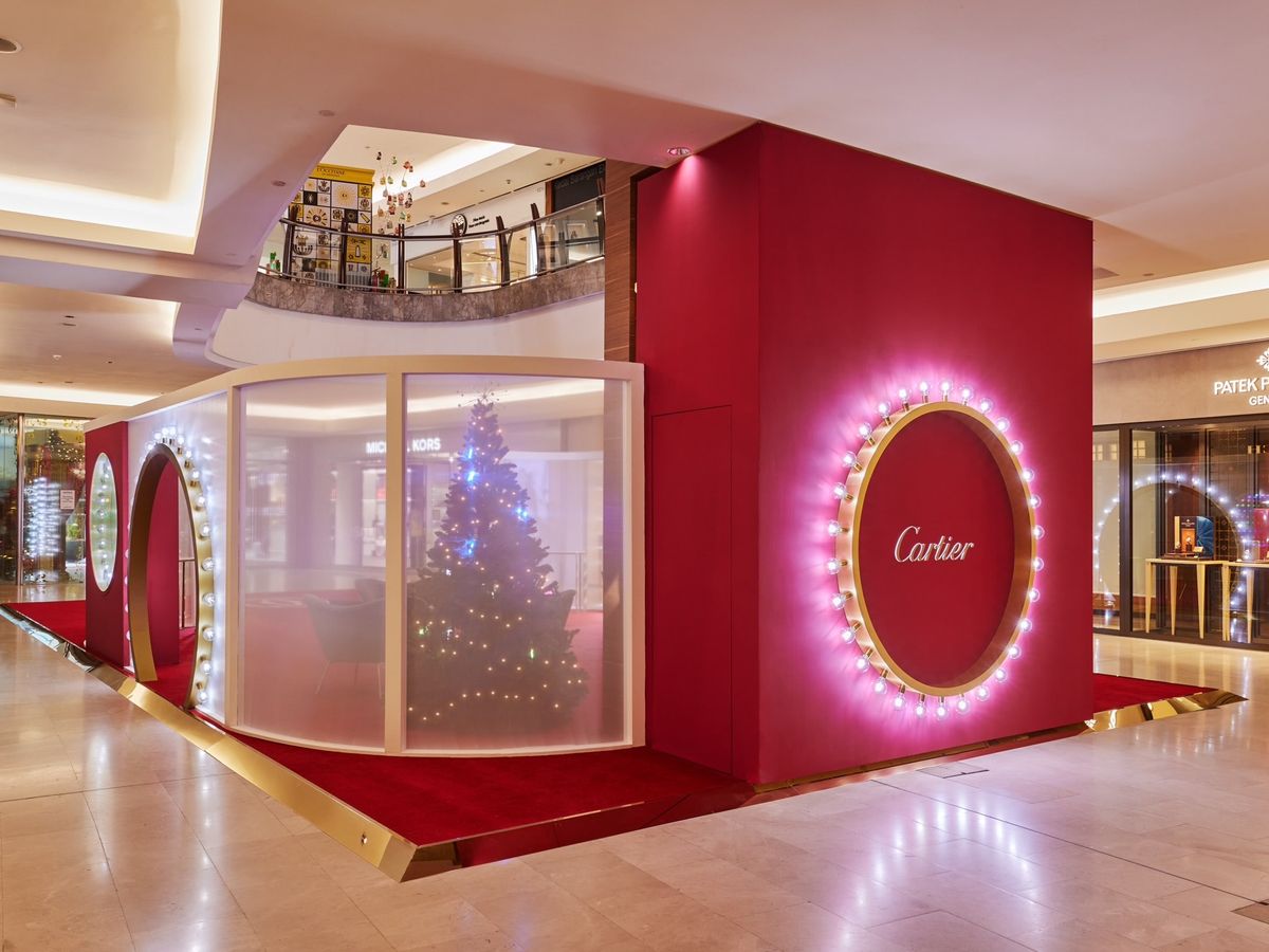 Cartier unwraps its dazzling Christmas Lounge at The Gardens Mall