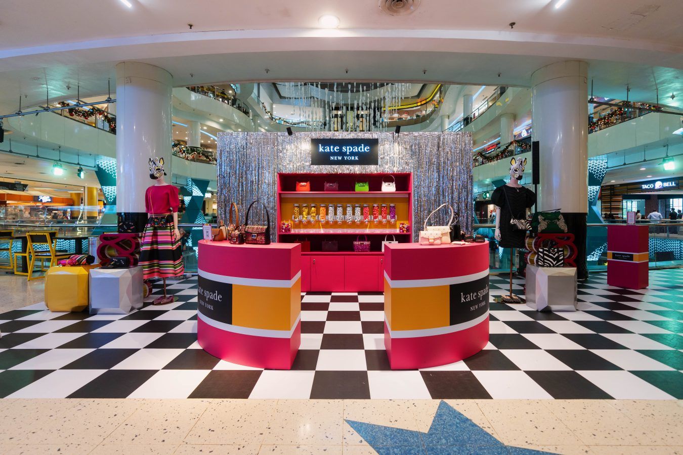 Kate Spade turns up this festive season with candy bar-inspired pop-up