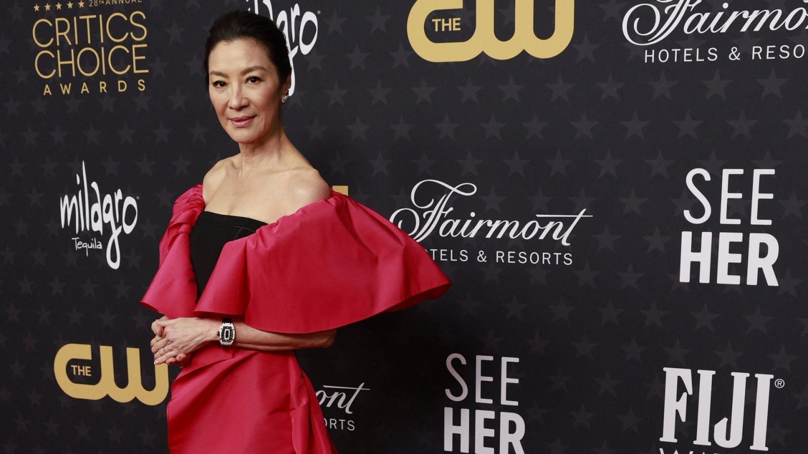 Michelle yeoh hotsell red carpet