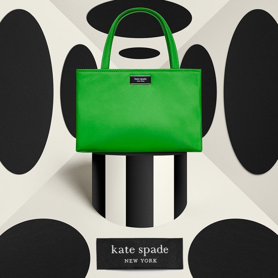 Kate Spade New York turns green with Pantone for their 30th anniversary