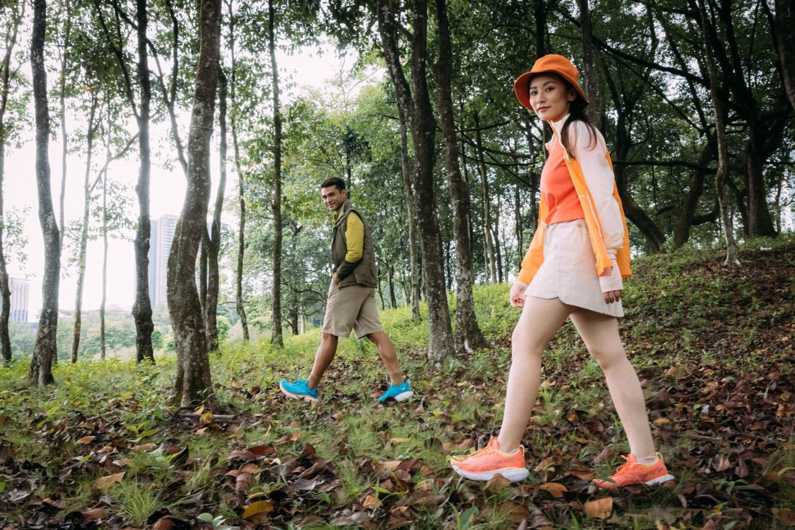 Abe Lim & Malek Mccrone prove that nature is inherent with ASICS