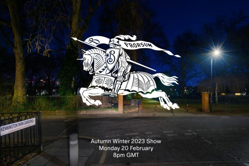 Watch Burberry Autumn Winter 2023 show, live from London