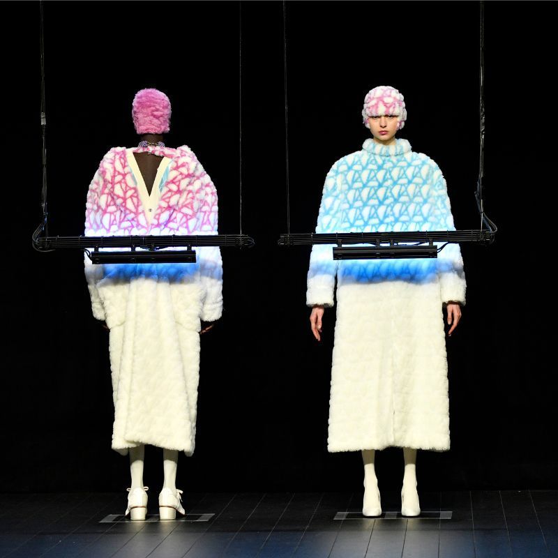 Anrealage fuses art and technology with a unique collection for Paris Fashion Week Fall 2023
