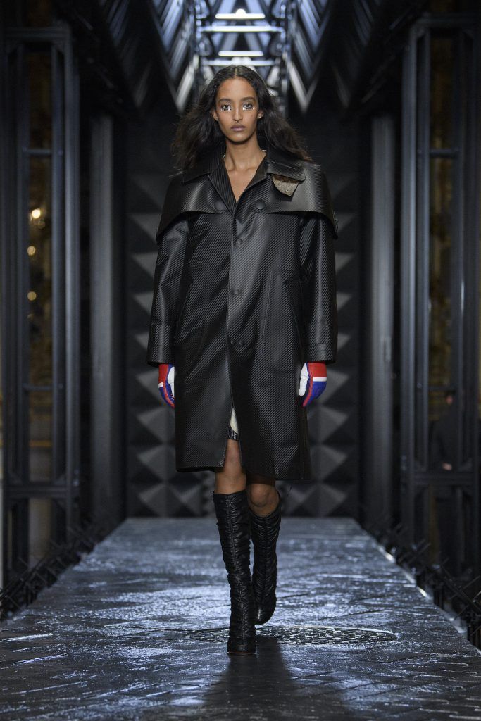 Louis Vuitton Black Leather Blue Denim High Boots in 2023