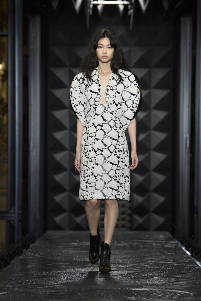 Alicia Vikander attends the Louis Vuitton Womenswear FW 2023-24 show during  Paris Fashion Week in
