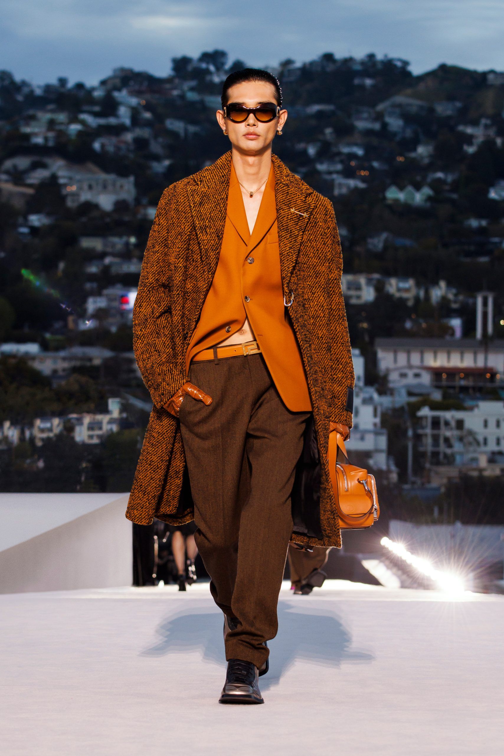 Versace presents Fall Winter 2023 in Los Angeles