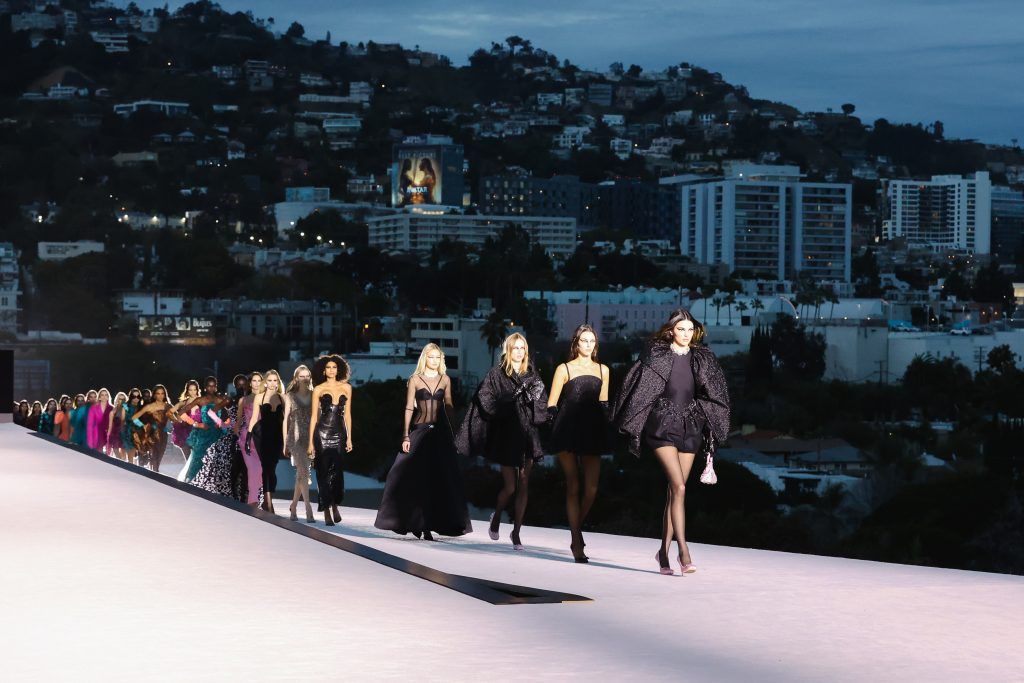 9 best looks: Versace presents Fall Winter 2023 in Los Angeles