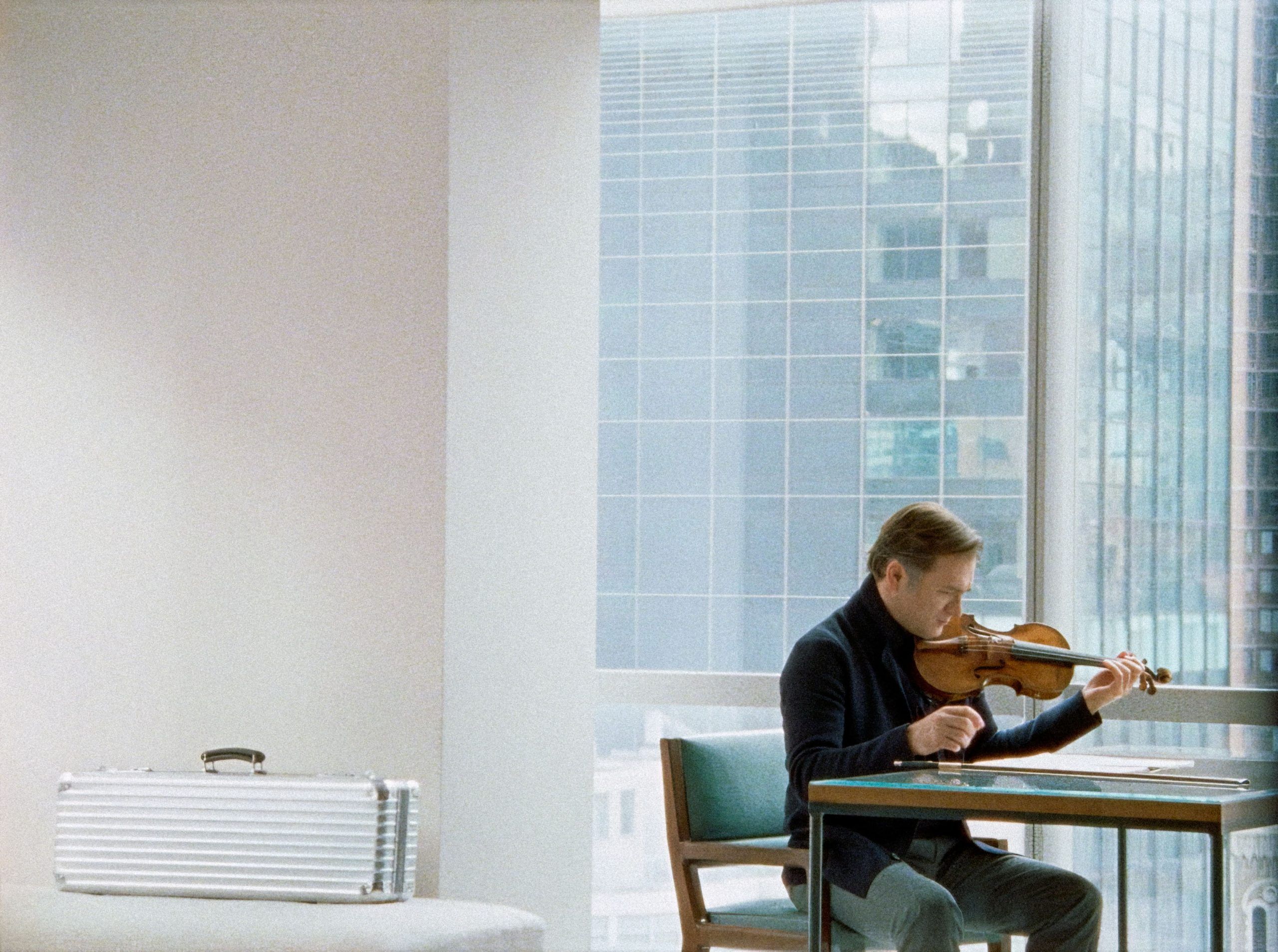 RIMOWA x GEWA Violin Case Silver - Renaud Capucon