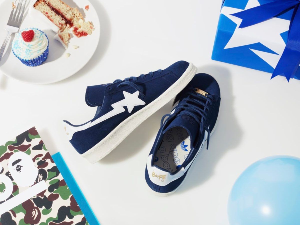 Bape x adidas Originals Campus 80 sneakers: Launch date