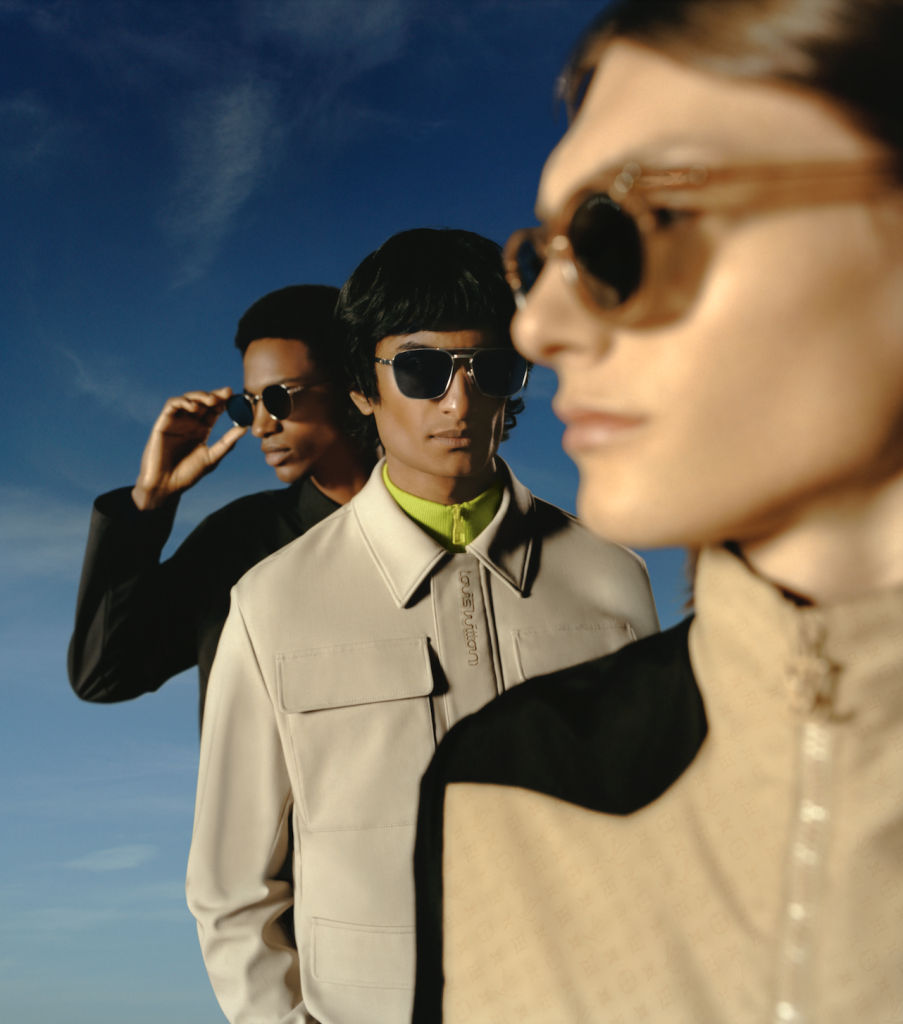 Louis Vuitton - LV Bloom Square Sunglasses - Acetate - Multicolour - Men - Luxury