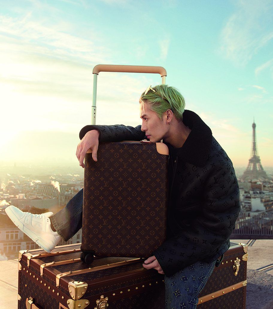 K-Pop artist Jackson Wang stars in the new Louis Vuitton travel campaign