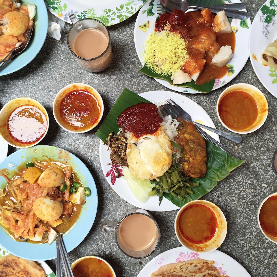 street foods in Melaka, Malacaa, dishes
