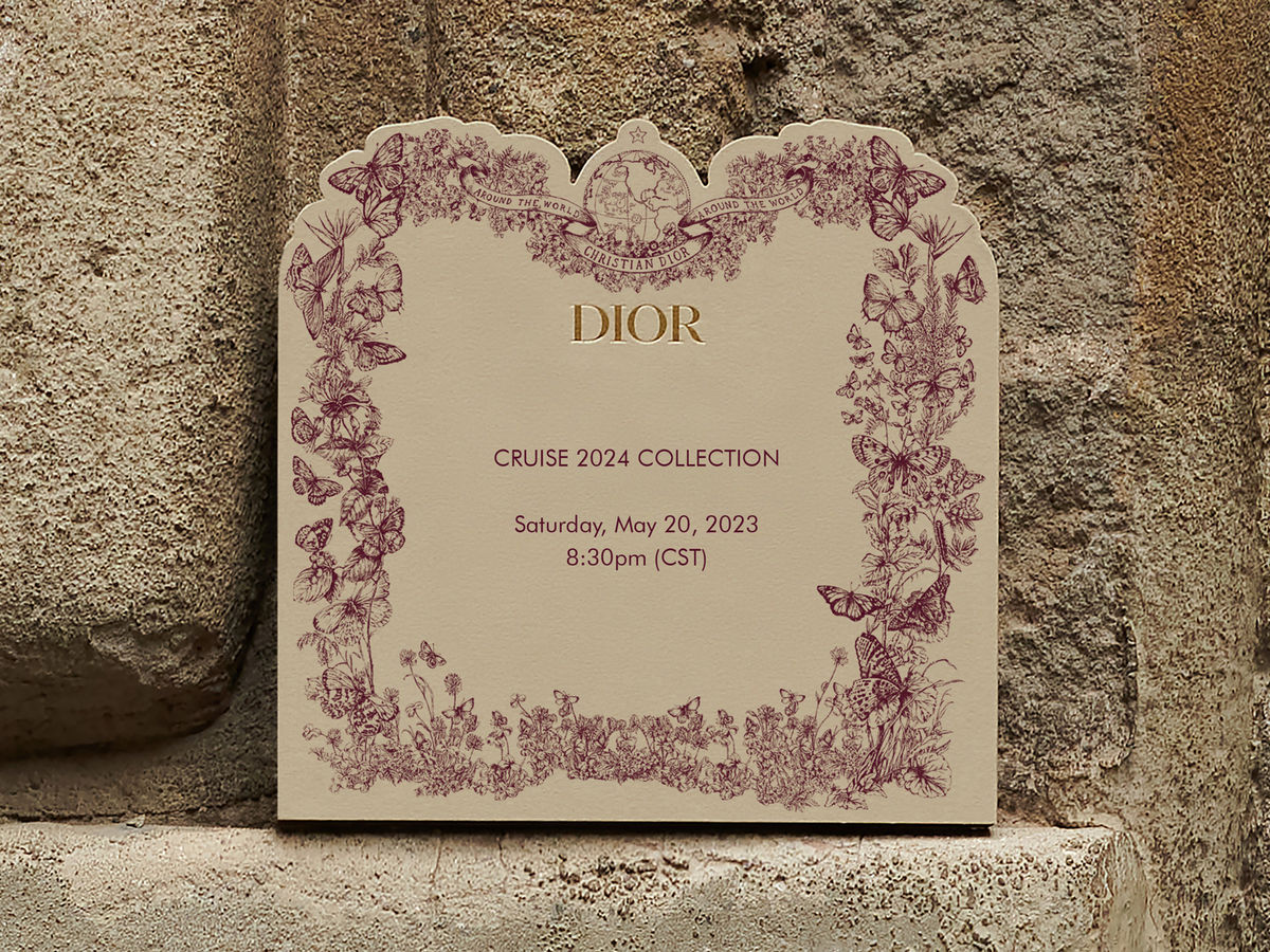 Dior Invite 