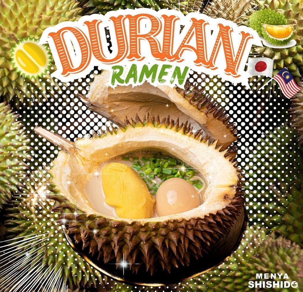 Ramen diner in Malaysia debuts sacrilegious-looking durian ramen