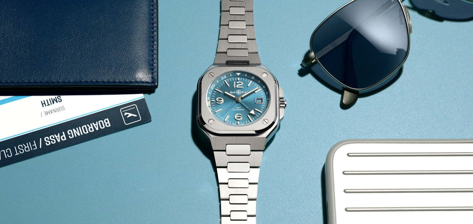 A closer look at the new BR 05 GMT Sky Blue