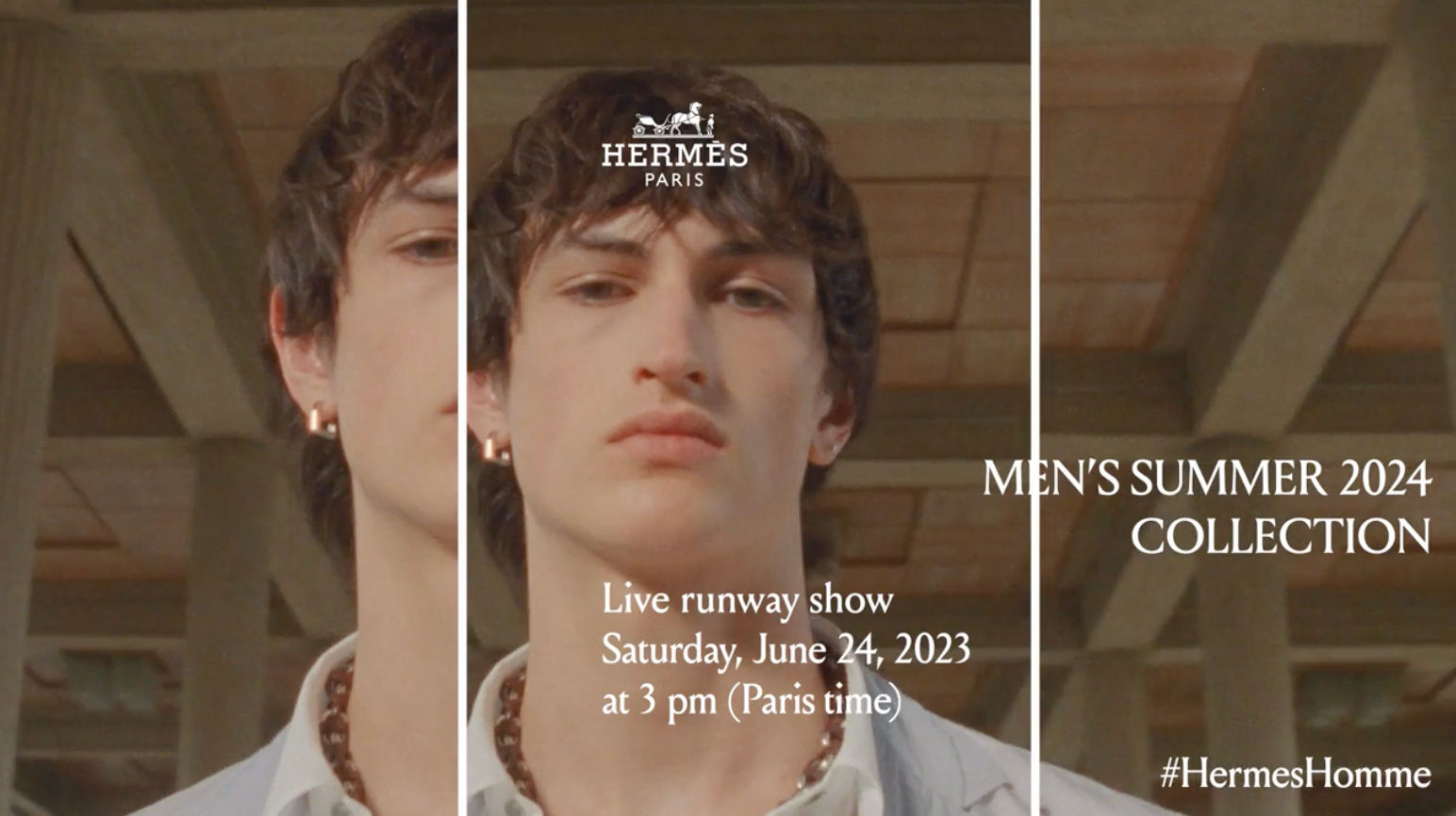 Watch Hermes Men's Summer 2024 show livestream here