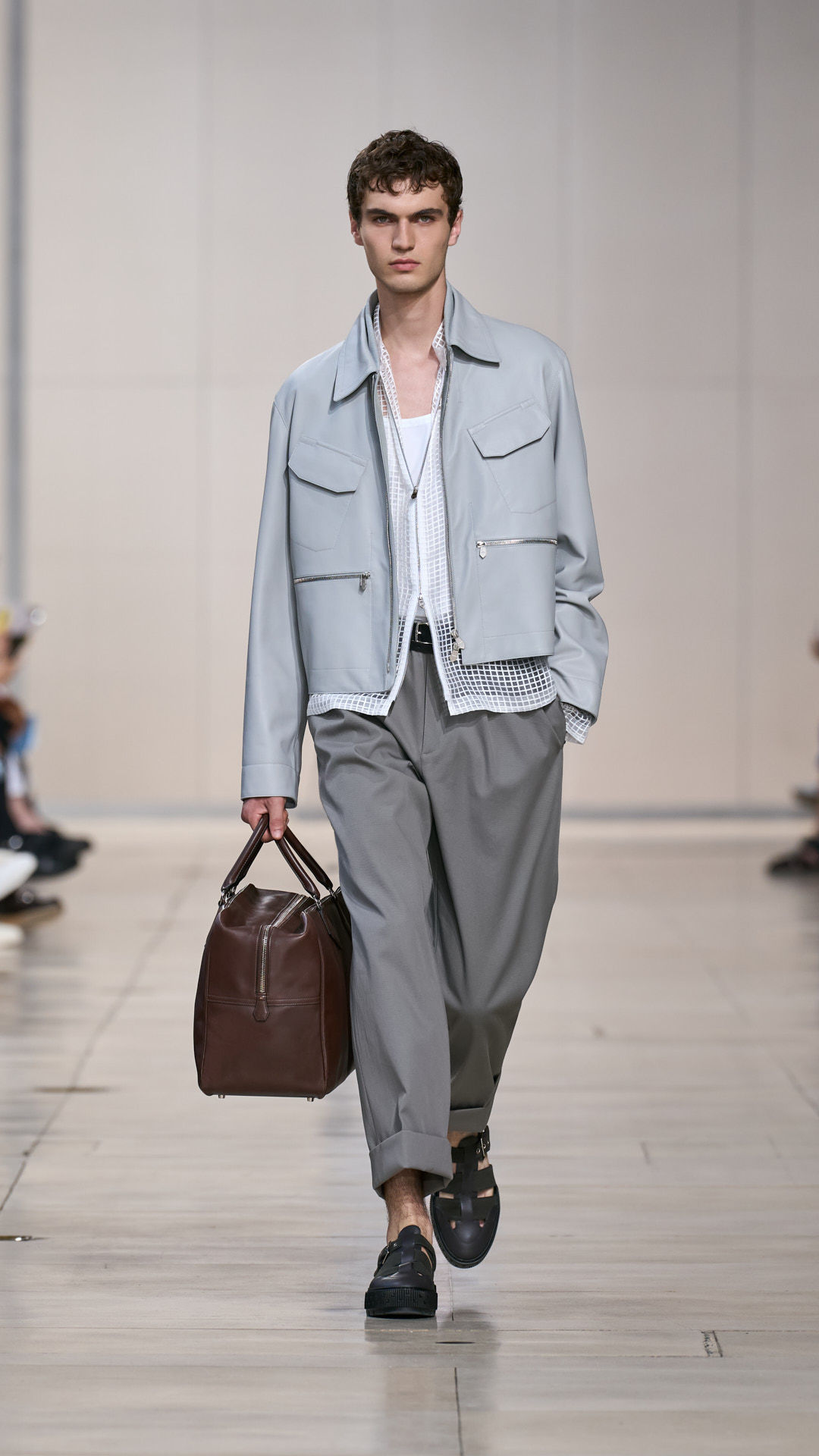 Hermès taps into its tender strength for a breezy Summer 2024 menswear ...