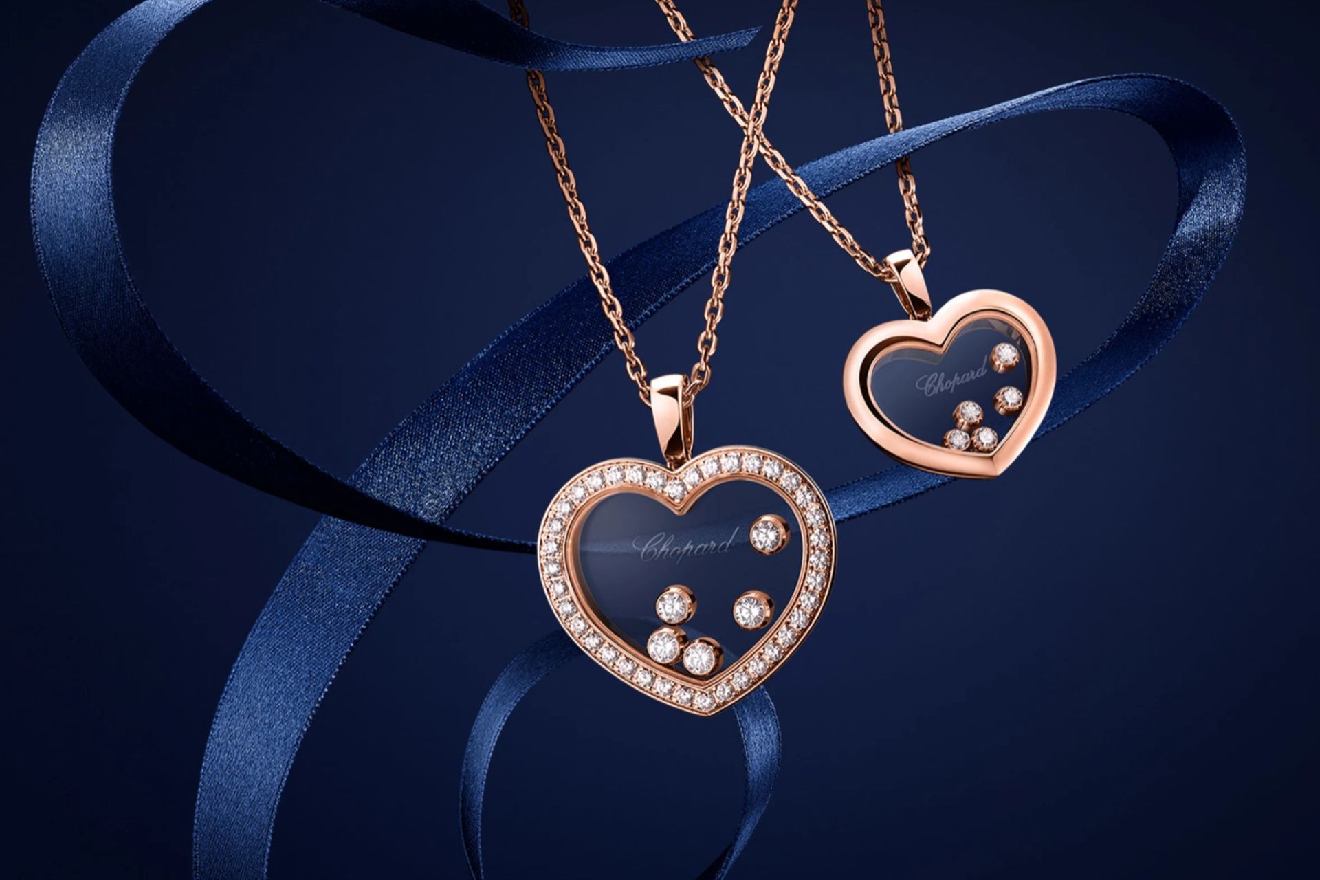 Chopard Happy Diamonds Heart Pendant with Box and Papers - Pendants/Lockets  - Jewellery