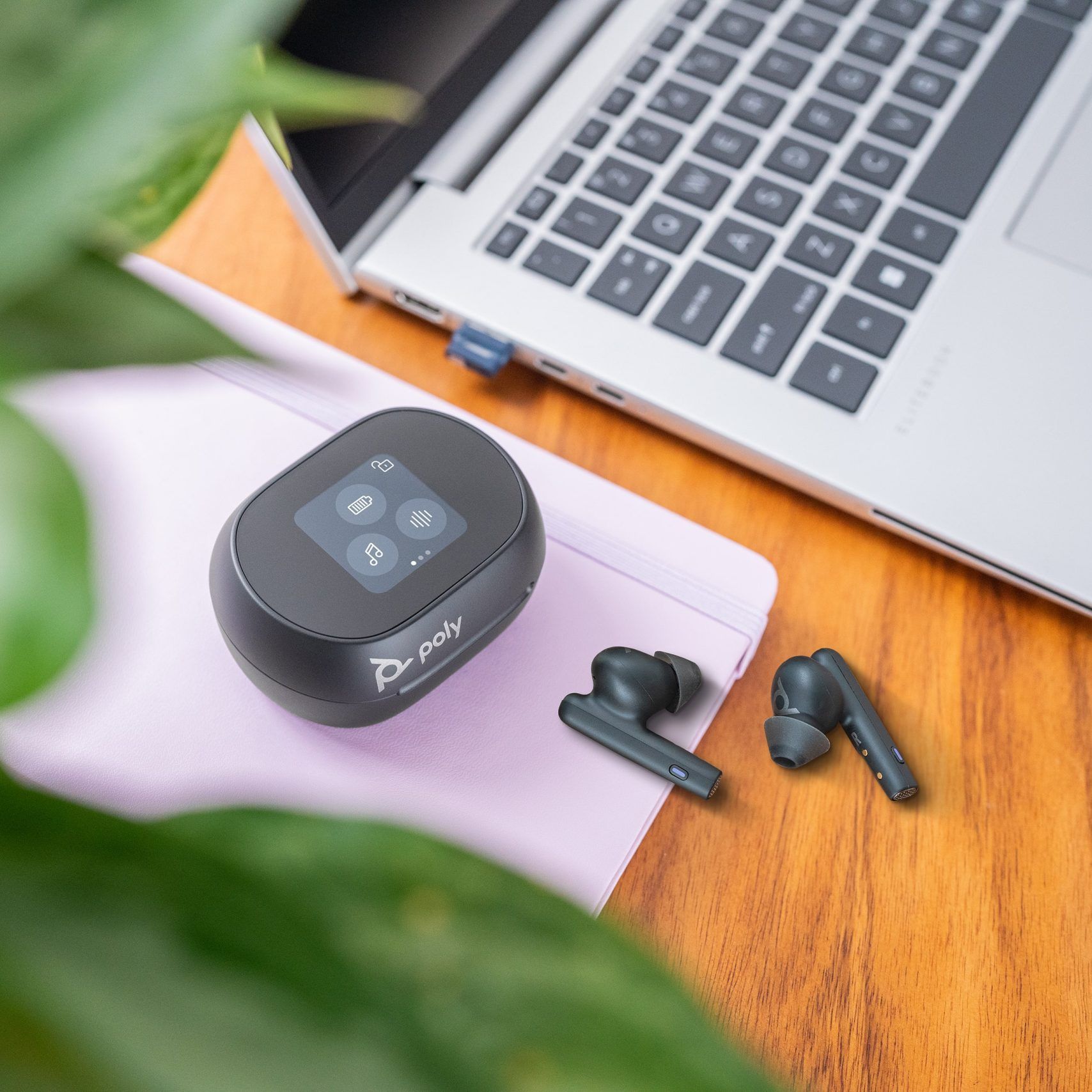 The HP Poly Voyager Free 60 Earbuds are great for both work and play