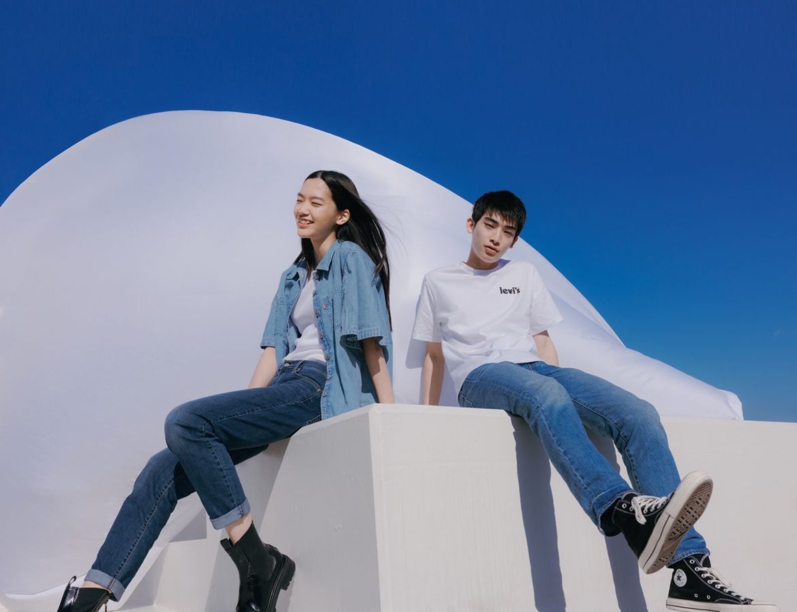 Beat the heat and stay fashionably cool with the +Levi’s® COOL collection