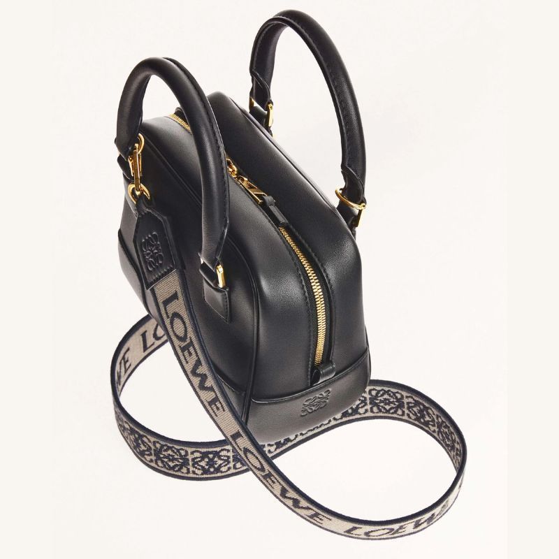 NEW: LOEWE Micro Puzzle - Size Comparison  Anagram Leather Tote - GREAT  alternative to LV Neverfull 
