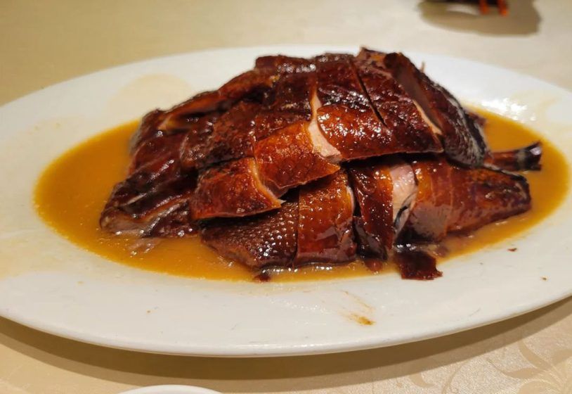 Preparing Roast Goose