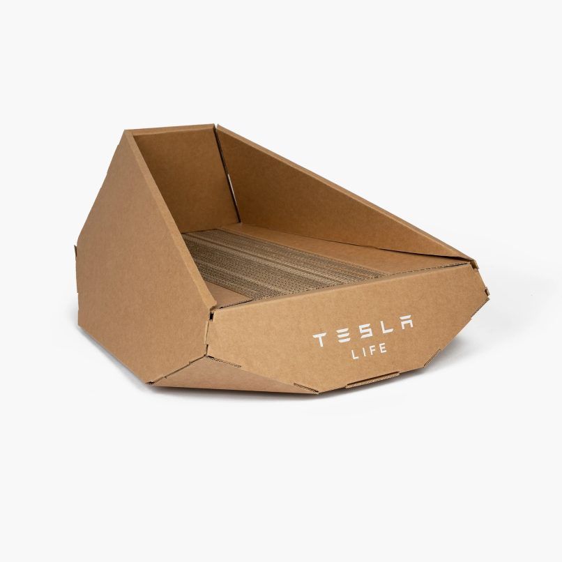 Meet Tesla's newest invention: a Cybertruck-inspired cat litter box