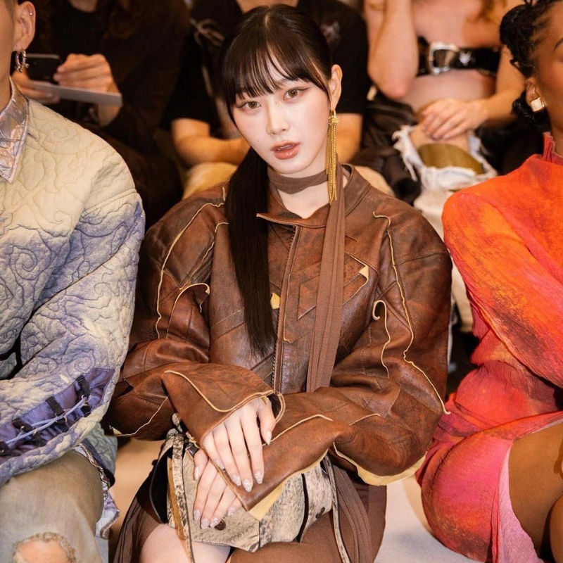 NewJeans — Hyein at the LV Fashion Week '23 Show in Paris