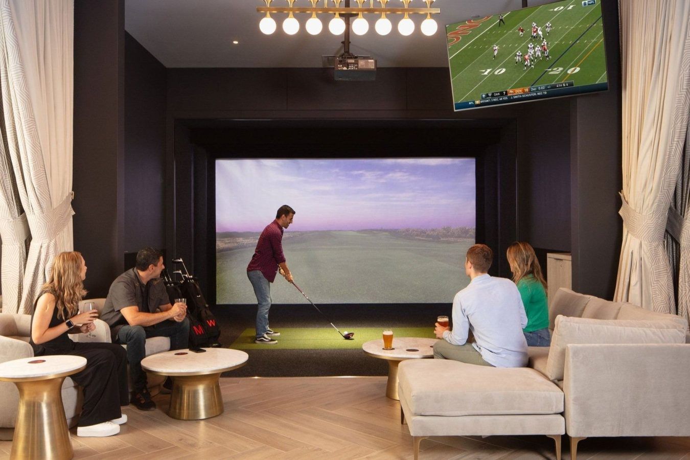 Tiger Woods and Justin Timberlake open an NYC sports bar with golf simulators