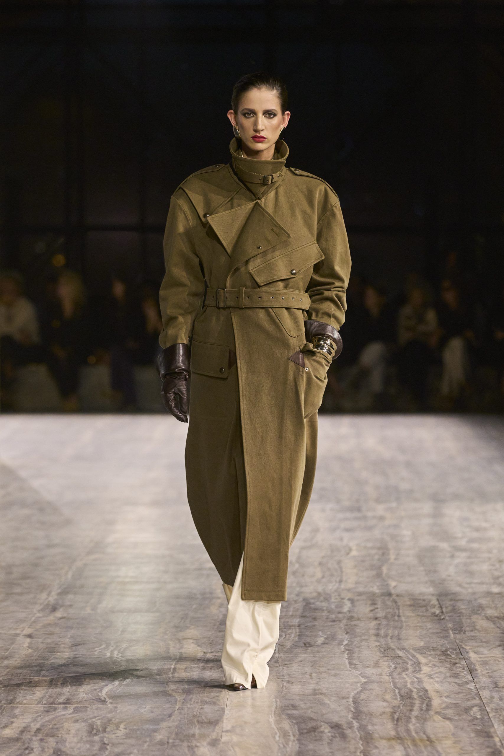 Saint Laurent Spring Summer 2024 lets purity take the spotlight in Paris