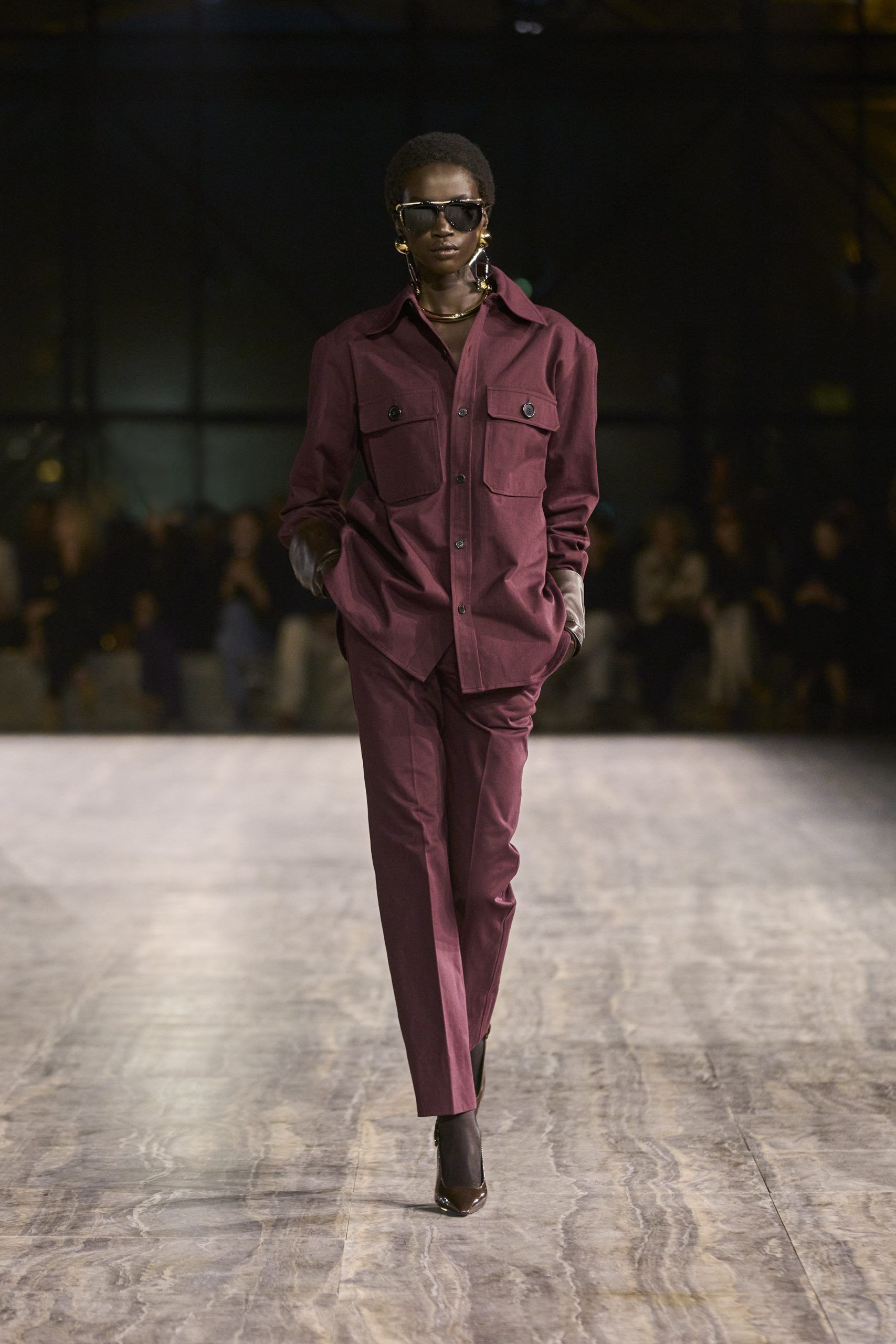 Saint Laurent Spring Summer 2024 lets purity take the spotlight in Paris