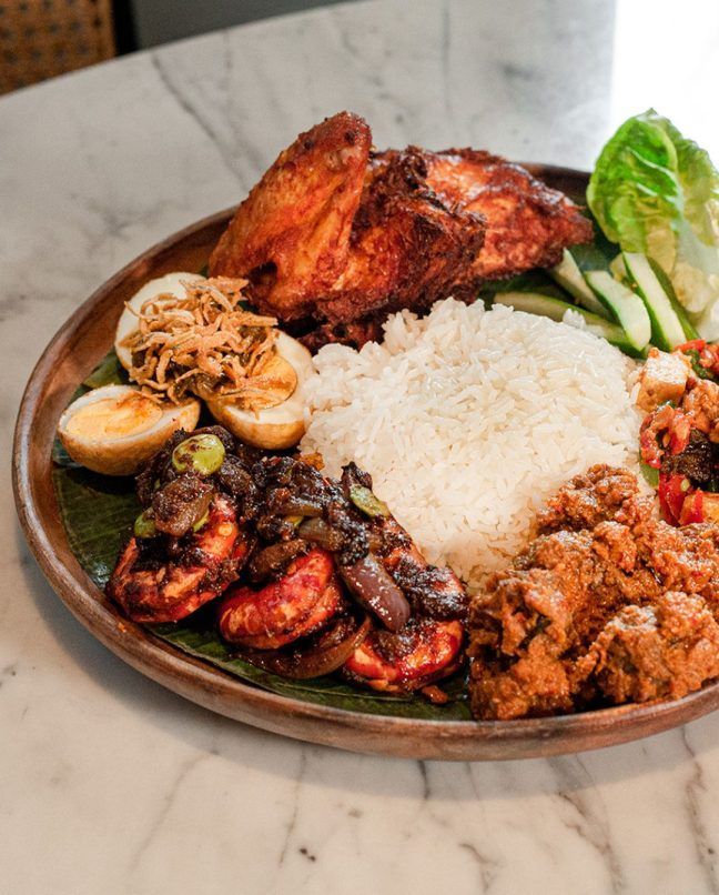 best nasi lemak in singapore coconut club nasi lemak platter