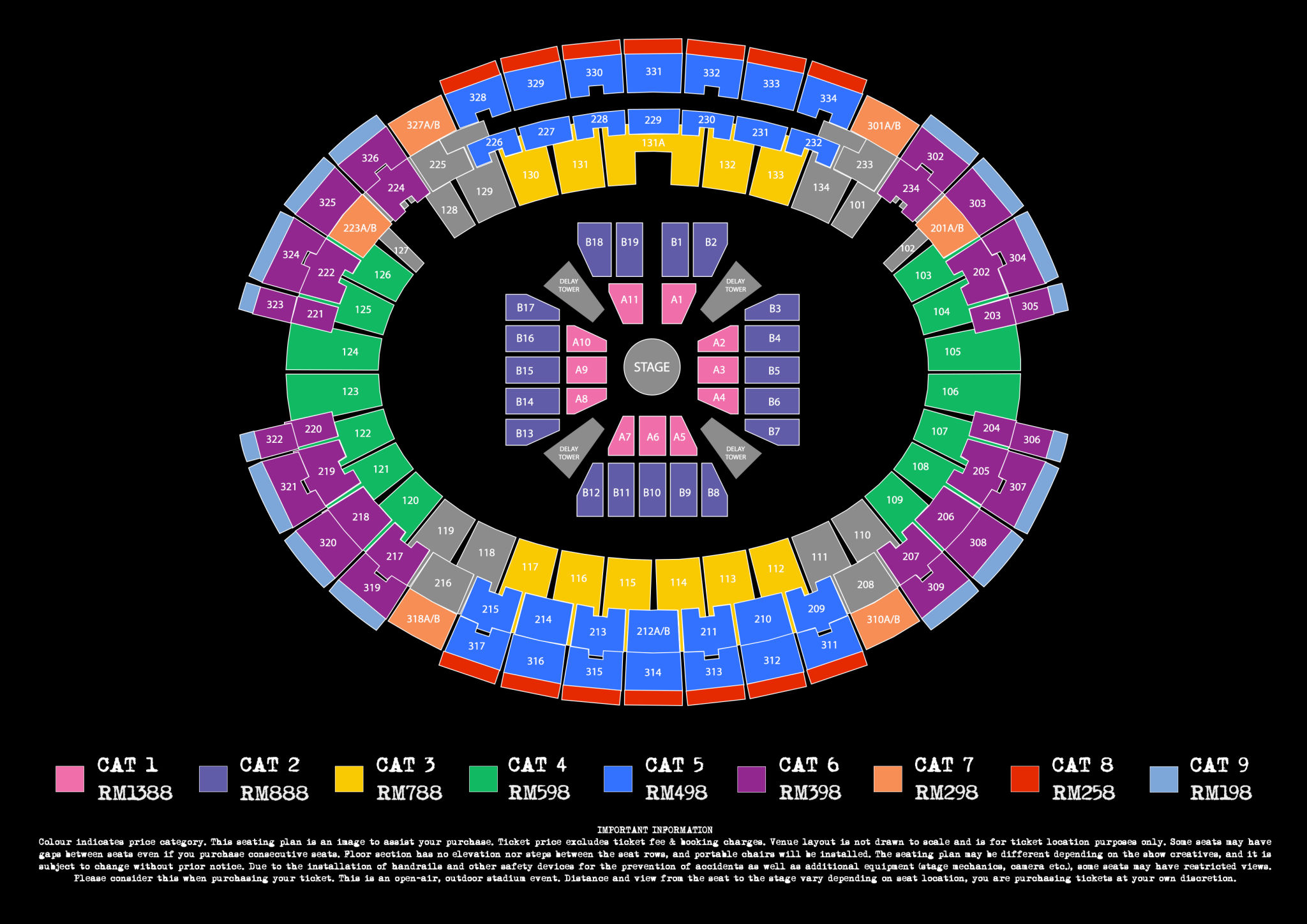 Ed Sheeran In KL 2024 Date Venue Full Ticket Prices And Details   Es Seatmap 2048x1448 