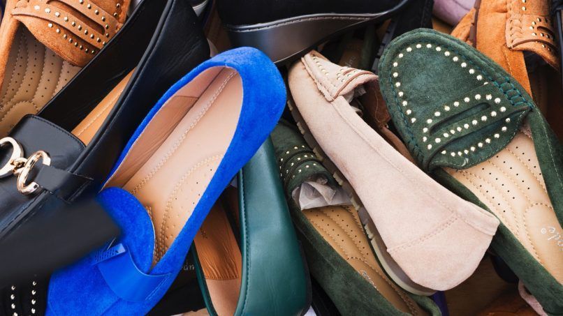 shoe clutter