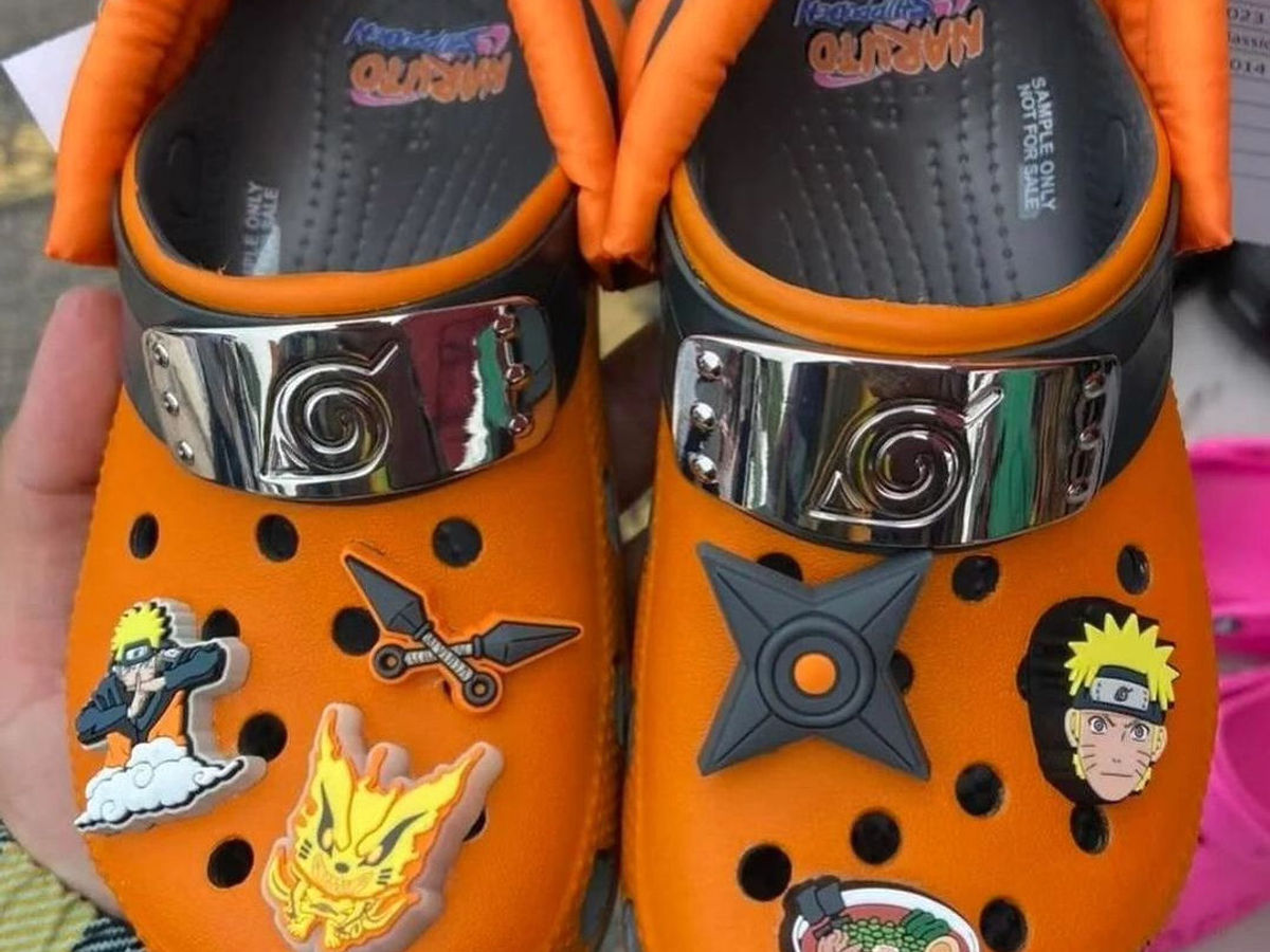 Take a Peek at the Upcoming 'Naruto' x Crocs Collaboration