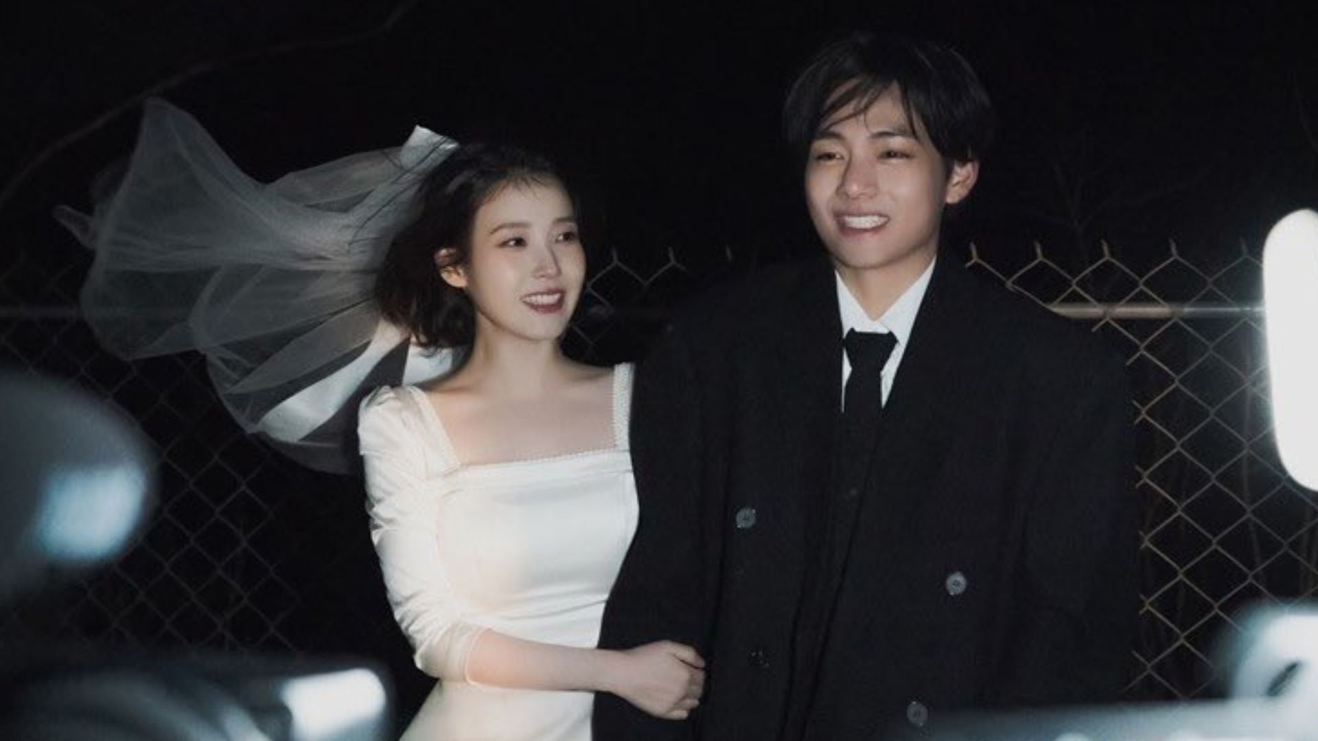 The IU and BTS V connection 