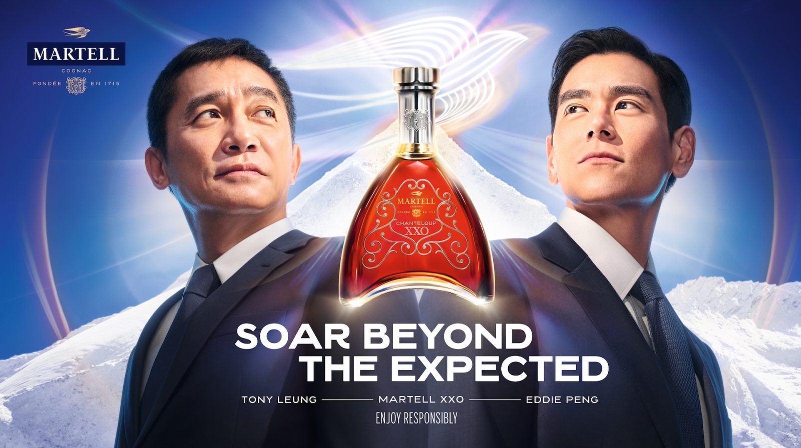 Martell celebrates new campaign with Tony Leung and Eddie Peng