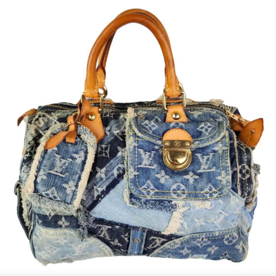 Louis Vuitton Speedy 'Denim Patchwork'